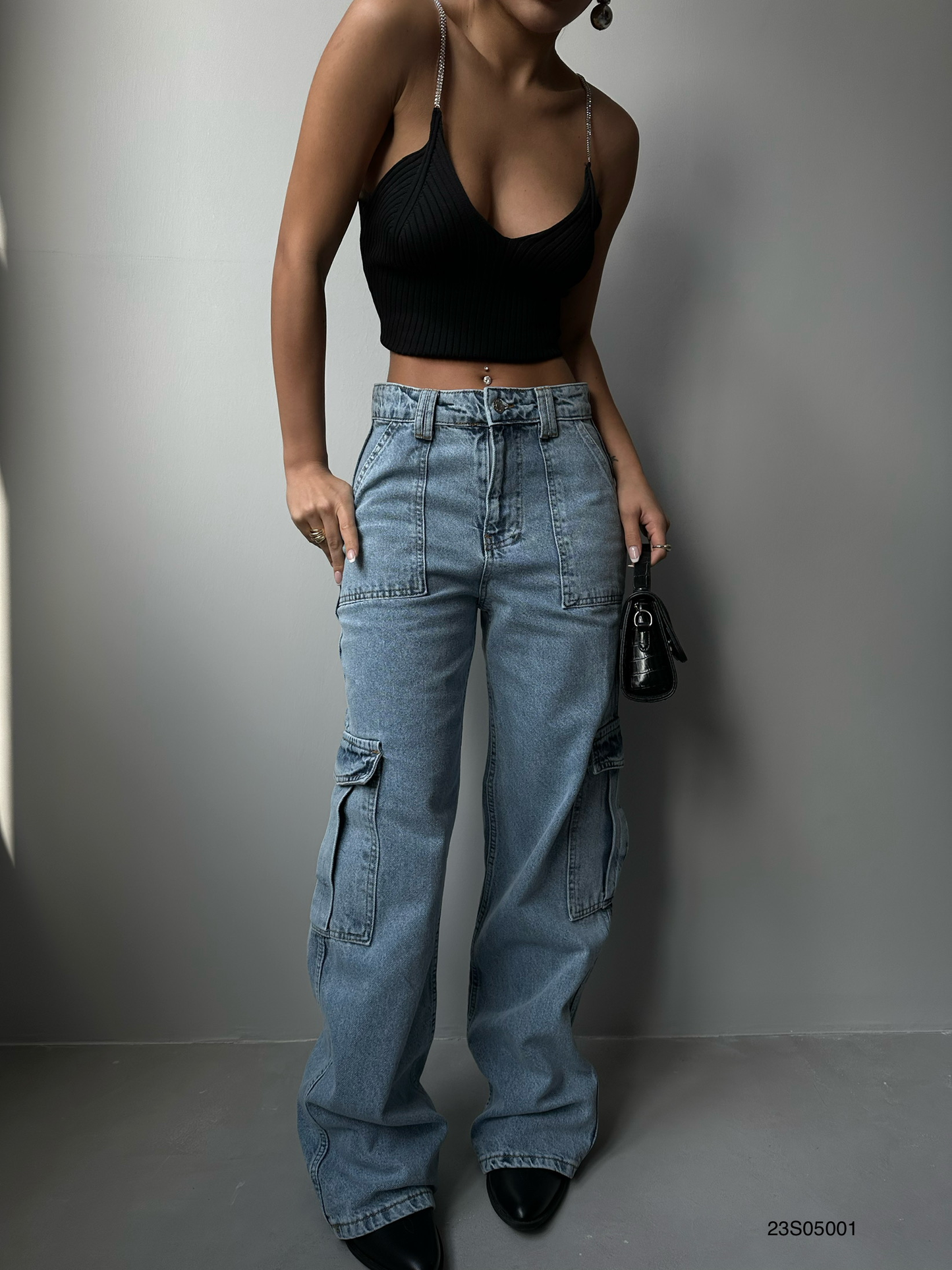 Cameron Cargo Denim Pant