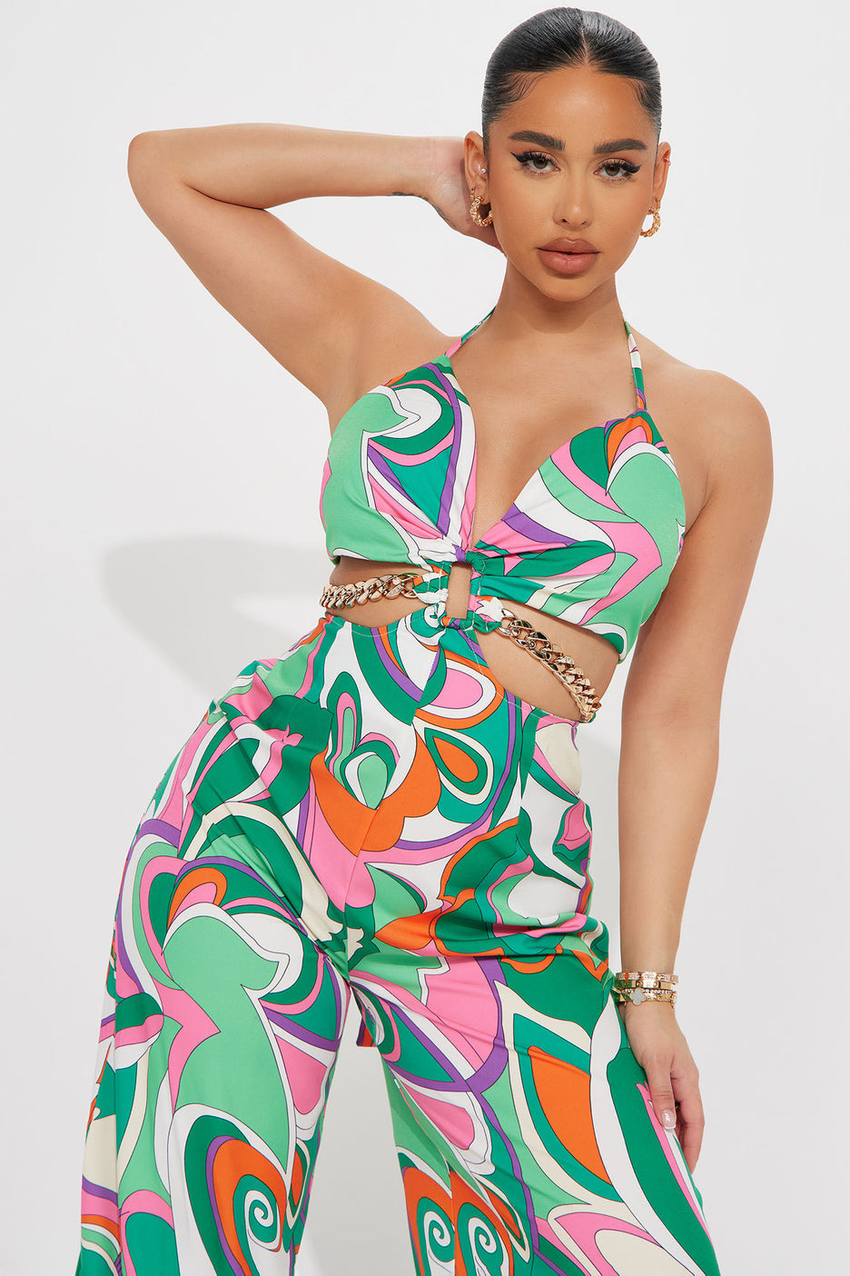 Gabby Pucci Print Jumper