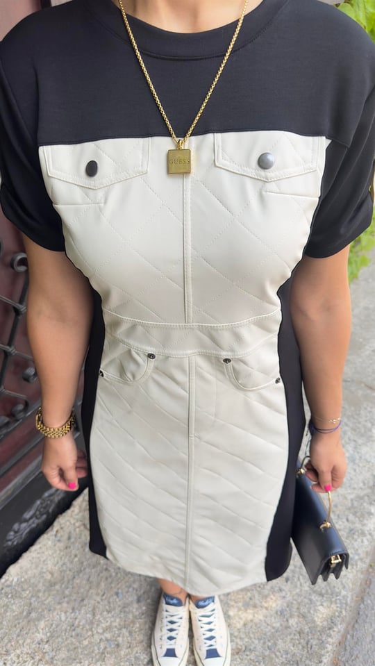 Carlin Faux Duo Dress