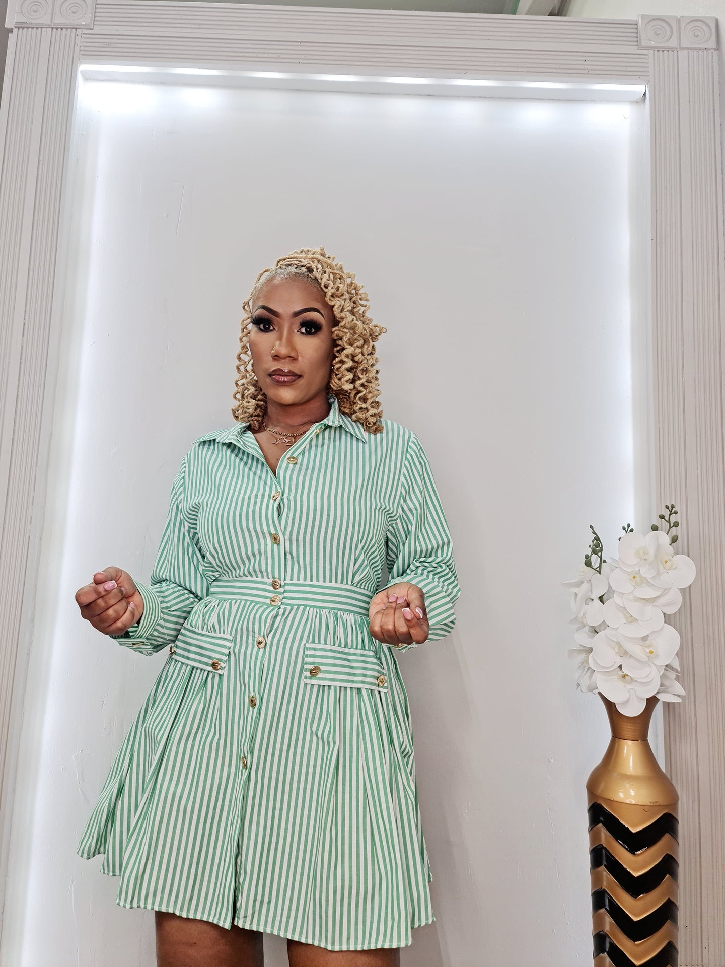 Garbo Skater Dress