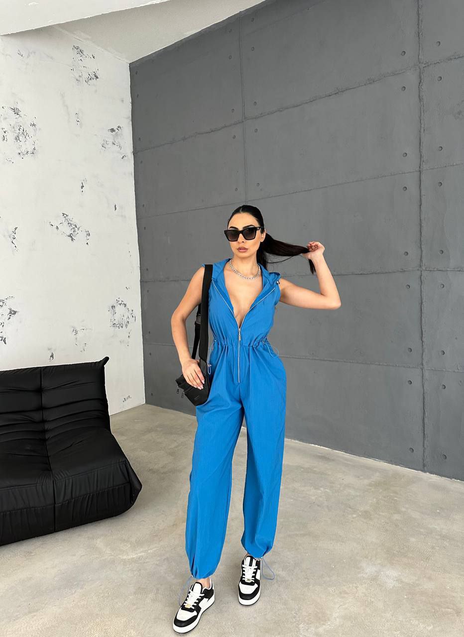 Aria Hoody Cargo Jumpsuit