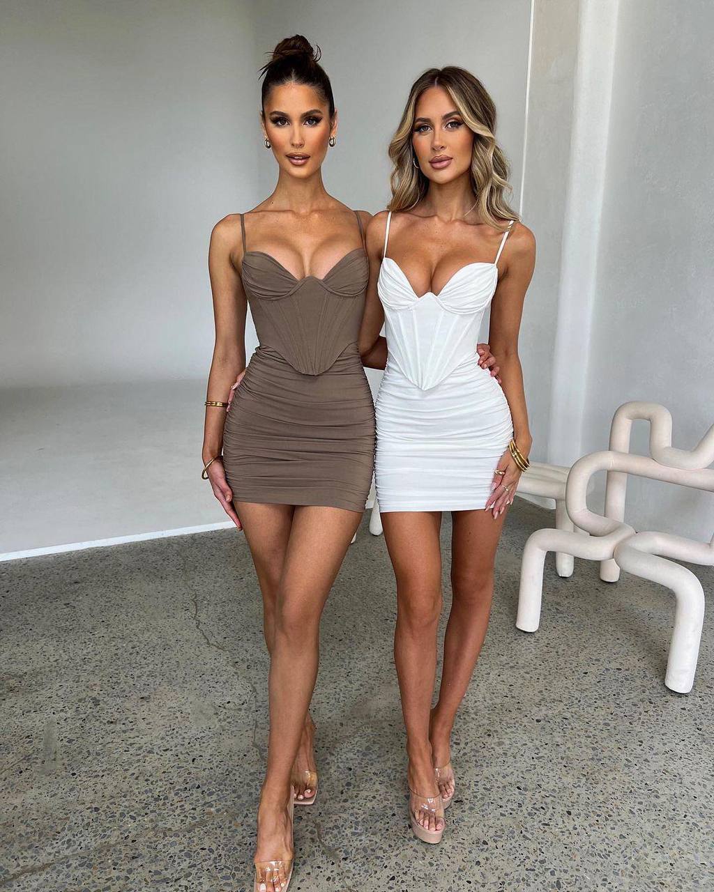 Vegas Corset Skirt Set