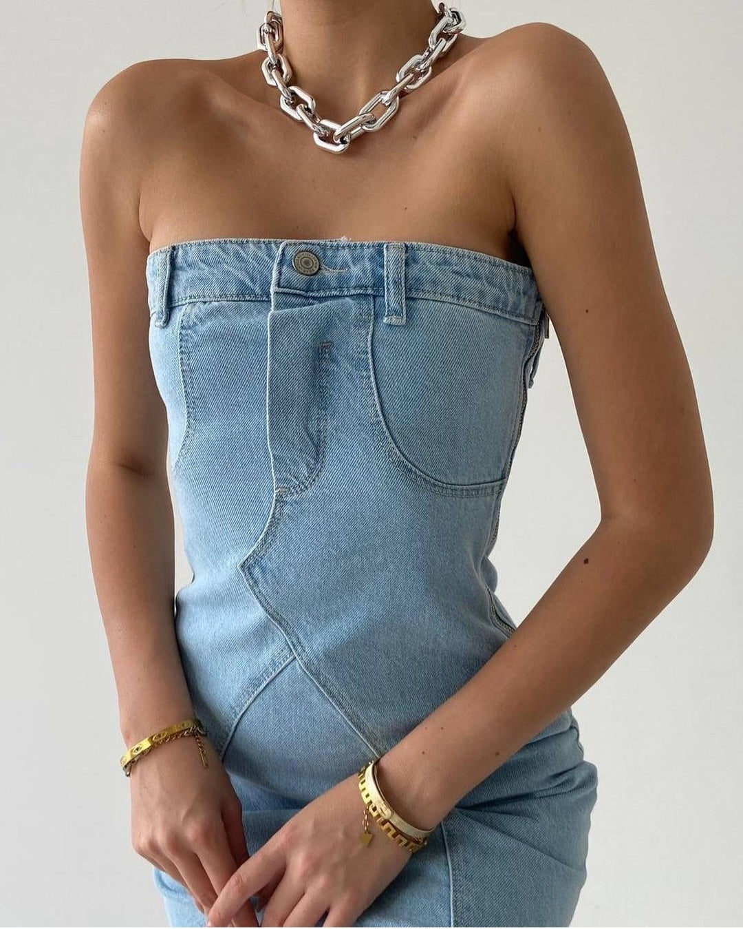 Maddy Denim Dress