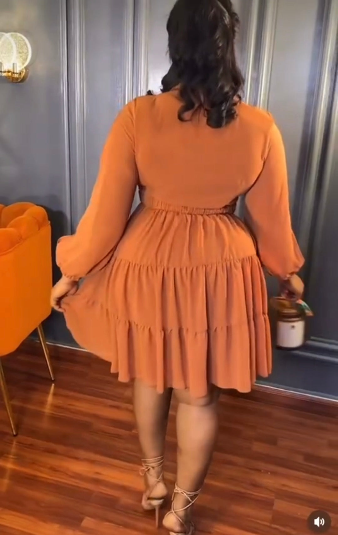 Tanya Split Sleeve Dress