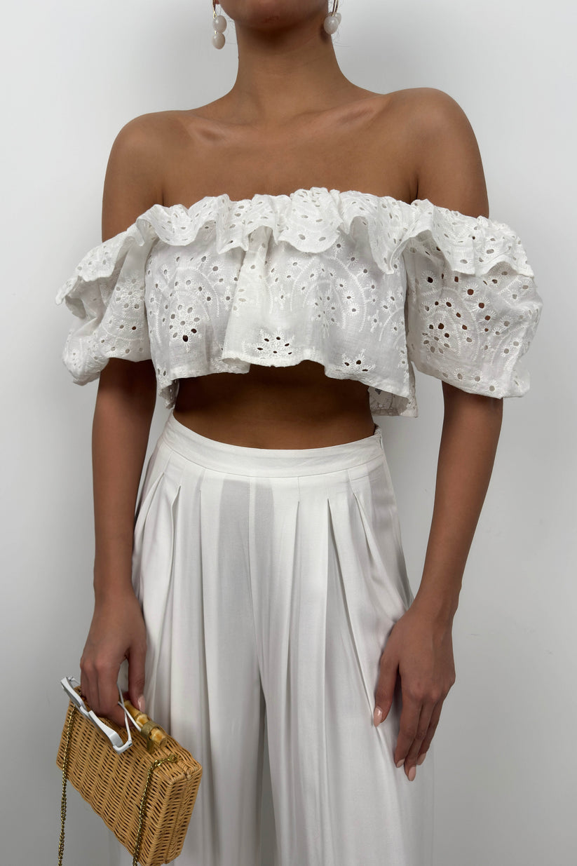 Pixie Eyelet Top