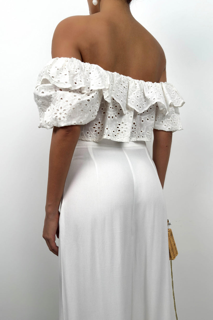 Pixie Eyelet Top