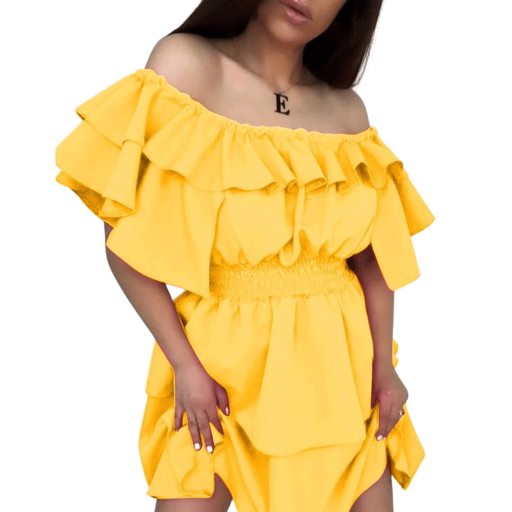 Calina Off Shoulder Dress