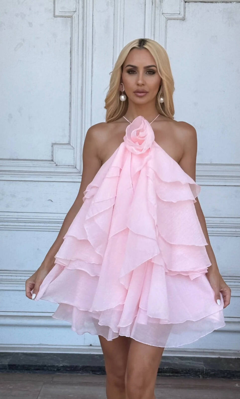 Daffy - Ruffle Mini Dress