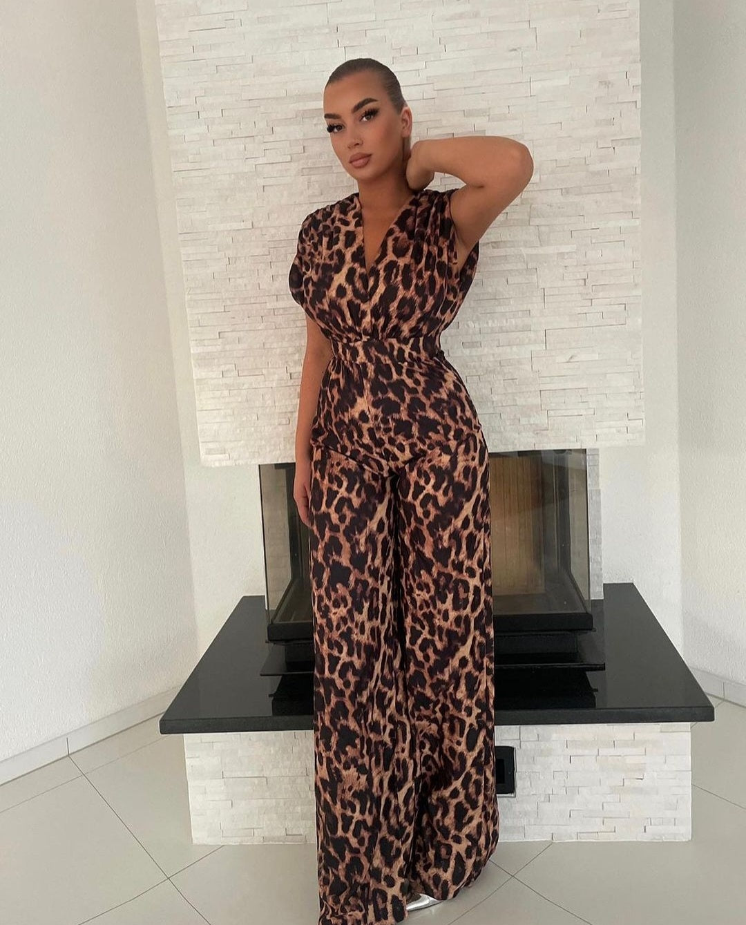 Sammie Animal Print Jumper